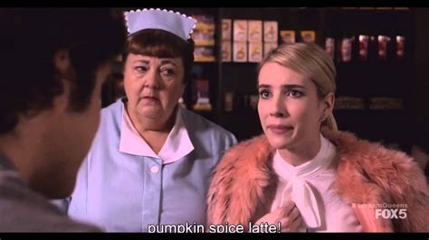 chanel scream queens starbucks order|scream queens coffee scene.